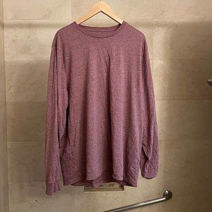 J.Crew purple red long sleeve t-shirt, size 2XL (XXL)
